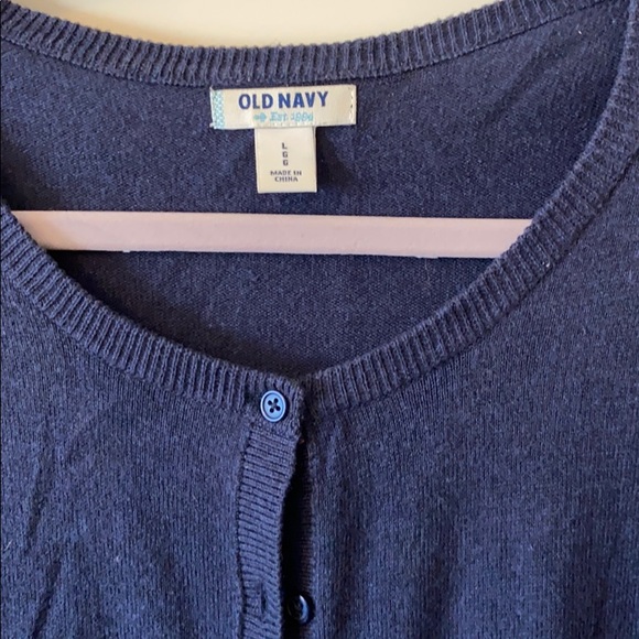 Navy Cardigan - Picture 2 of 3